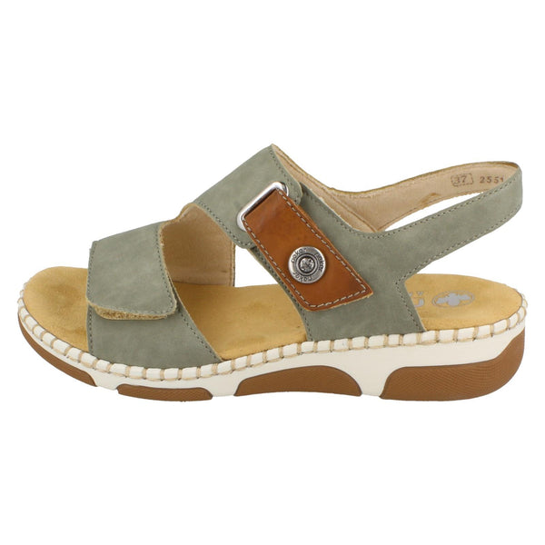 Ladies Rieker Strappy Summer Sandals 66280