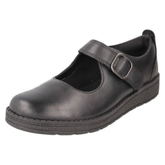 Girls Clarks Formal/School Shoes Mendip Stitch