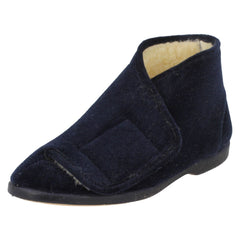 Ladies Lady Love Strap Bootee Slippers - Alberta
