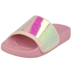 Girls Spot On Casual Sliders H0357