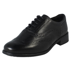 Ladies Clarks Lace Up Smart Brogue Shoes Havisham Oak