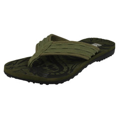 Mens Down To Earth Toe Post Flip Flops