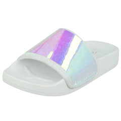 Girls Spot On Casual Sliders H0357