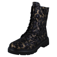 Ladies Remonte Military Style Boots D1W72