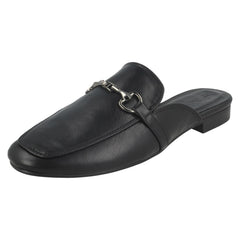 Ladies Spot On Backless Mule Shoes F80286