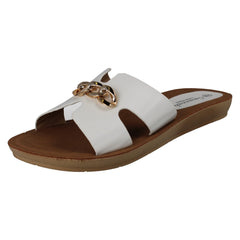 Ladies Savannah Open Toe Casual Mules