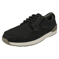 Mens Hush Puppies Lace Up Boat Shoes Flynn Boat Shoe