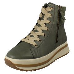 Ladies Rieker Dual Zip Casual Boots W3870