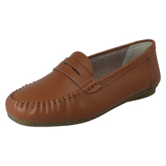 Ladies Down To Earth Leather Shoes F80445
