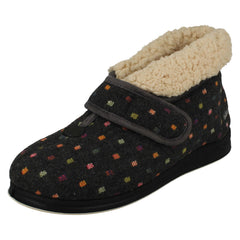 Ladies Padders Extra Wide Slipper - Bess