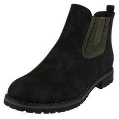 Ladies Down To Earth Flat Chelsea Ankle Boots