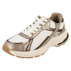 Ladies Elle Sport Chunky Lace Up Mesh Trainers F7563