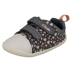 Childrens Boys Girls Clarks Pre-Walking Shoes Roamer Craft