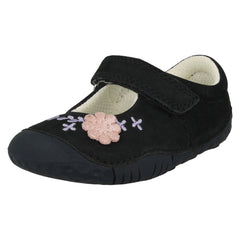 Girls Startrite Flower Detailed Shoes Petal
