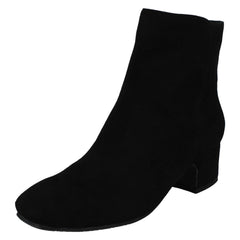 Ladies Spot On Ankle Boots F51119