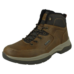 Mens Rieker-Tex Water Resistant Lace Up Ankle Boots 30230