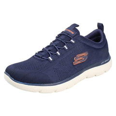 Mens Skechers Machine Washable Slip On Trainers Louvin 232186