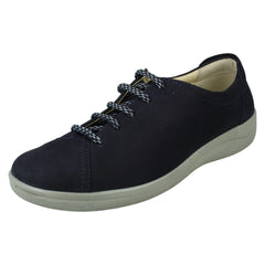 Ladies Padders Lace Up Everyday Flats Galaxy 2