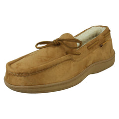 Mens Padders Memory Foam Wide Slippers Cayenne