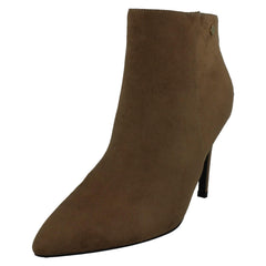 Ladies Spot On High Heel Stiletto Ankle Boots F51219