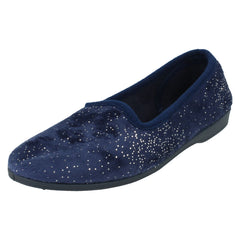 Ladies Spot On Full Slipper
