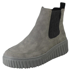 Ladies Rieker Platform Chelsea Boots N2553