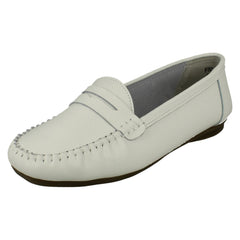 Ladies Down To Earth Leather Shoes F80445