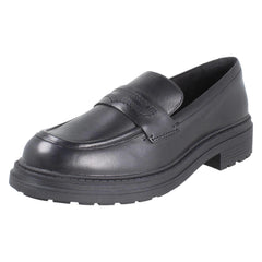 Ladies Clarks Chunky Sole Piped Trim Loafer Shoes Orinoco3 Edge