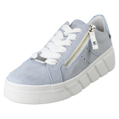 Ladies Rieker Sport Punched Detail Wedge Trainers W2605