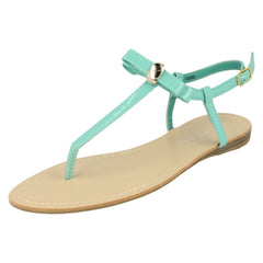 Ladies Spot On Open Toe Sandals
