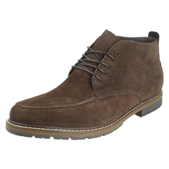 Mens Rieker Lace Up Casual Moccasin Ankle Boots 13700