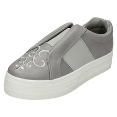 Ladies Spot On Flatform Creepers