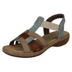Ladies Rieker Casual Sandals 65918