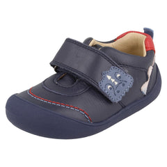 Boys Startrite Casual Dinosaur Design Shoes Tread