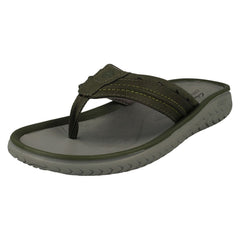 Mens Clarks TAC System Toe Post Sandals Wesley Post