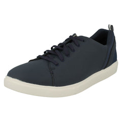 Mens Clarks Casual Trainers Step Verve Lo