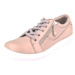 Ladies Padders Casual Soft Leather Trainers Arora
