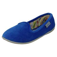Ladies Padders Slip On Textile Slippers - Albertine