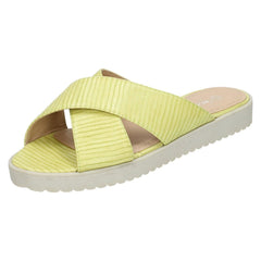 Ladies Savannah X Strap Mules