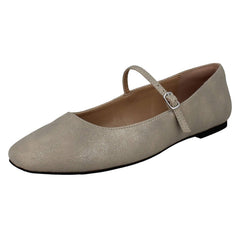 Ladies Clarks Mary Jane Ballerina Flat Shoes Emelina Gem