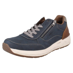 Mens Rieker Extra Wide Lace Up Casual Shoes 11504