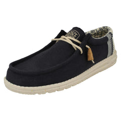 Mens Hey Dude Deck Shoes Wally Break Stitch
