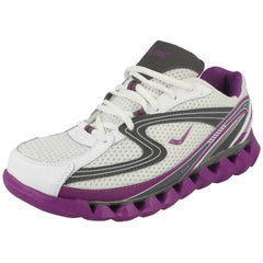 Ladies Ascot Casual Lace Up Trainers Spring Wave