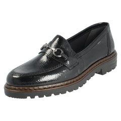 Ladies Rieker Slip On Loafers 54862