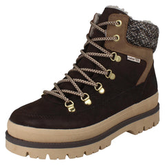 Ladies Rieker TEX Warm Lined Platform Ankle Boots Y6210