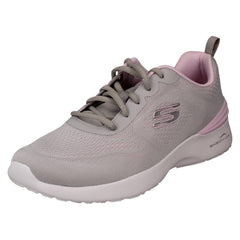 Ladies Memory Foam Skechers Vegan Lace Up Trainers New Step 150154