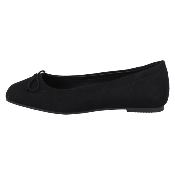 Ladies Savannah Smart Casual Ballerina Flats F80569