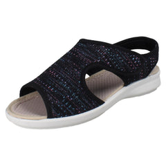 Ladies DB Wide Fitting Sandals Ragwort