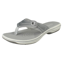 Ladies Clarks Flip Flop Sandals Brinkley Reyna