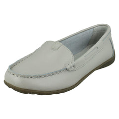 Ladies Down To Earth Leather Loafers F80422